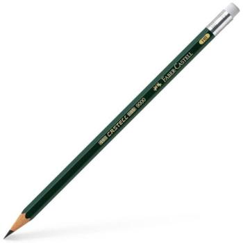 Faber-Castell: Castell 9000 grafitceruza radírvéggel HB kép