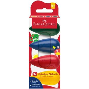 Faber-Castell: Csepp alakú 4db-os zsírkréta szett