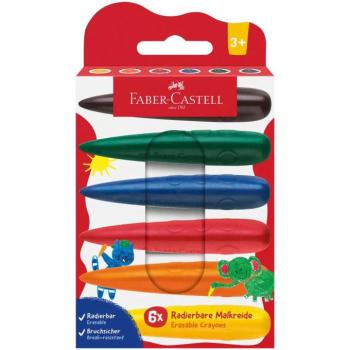 Faber-Castell: Csepp alakú 6db-os zsírkréta szett kép