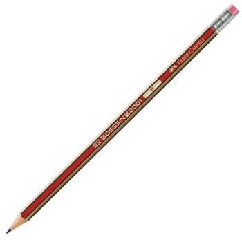 Faber-Castell: Dessin 2001 grafitceruza radírral B 1db kép