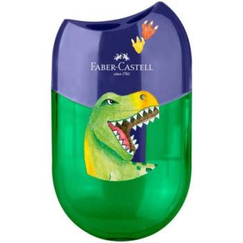 Faber-Castell: Dínós hegyező – 2 lyukú, tartályos kép
