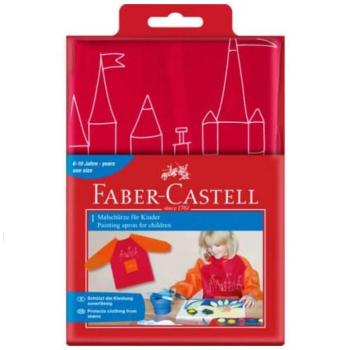 Faber-Castell: festőkötény gyerekeknek piros-narancssárga színben kép