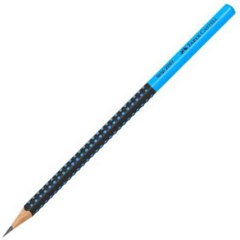 Faber-Castell: Grip 2001 grafit ceruza HB fekete-kék kép