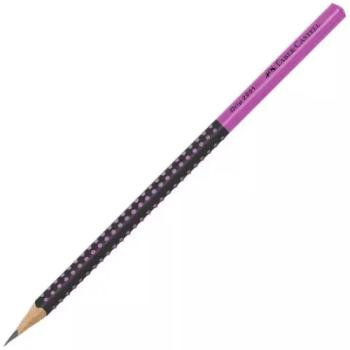 Faber-Castell: Grip 2001 grafit ceruza HB fekete-rózsaszín kép