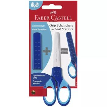 Faber-Castell: Grip iskolai olló kék kép