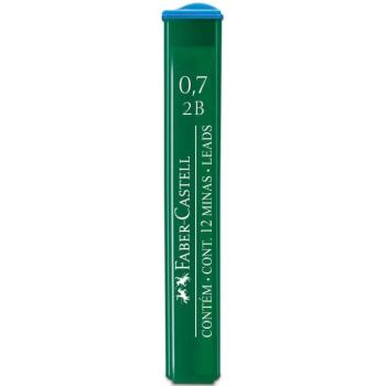 Faber-Castell: Ironbetét 12db-os, 0,7mm, 2B