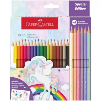 Faber-Castell: Kastélyos színesceruza készlet 18+6db-os csomag kép