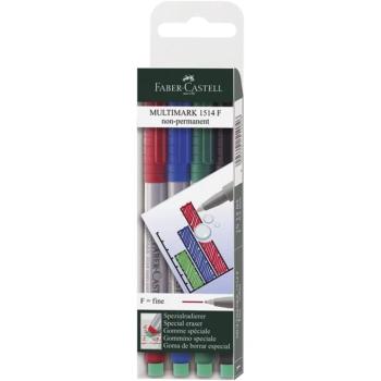 Faber-Castell: Multimark fóliafilc 4db-os szett F kép