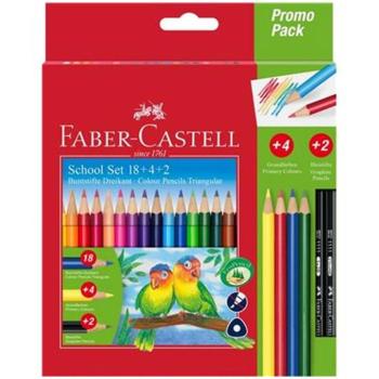 Faber-Castell: Papagájos 24db-os színesceruza szett kép