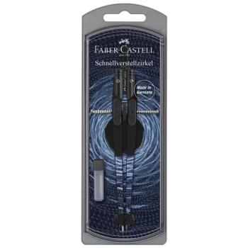 Faber-Castell: Shiny Twist körző készlet gyorsállítóval kép