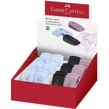 Faber-Castell: Sleeve mini radír harmónia színekben 1db kép