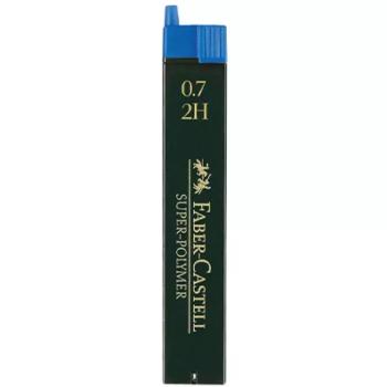 Faber-Castell: Super Polymer ironbetét 0,7mm, 12db-os, 2H kép