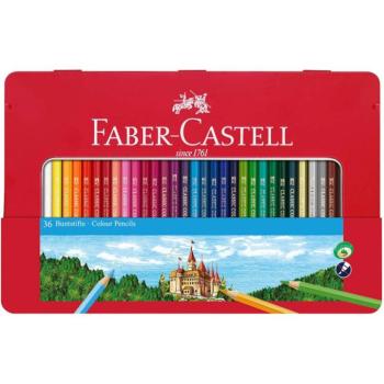 Faber-Castell: Színes ceruza szett fém dobozban 36db-os kép