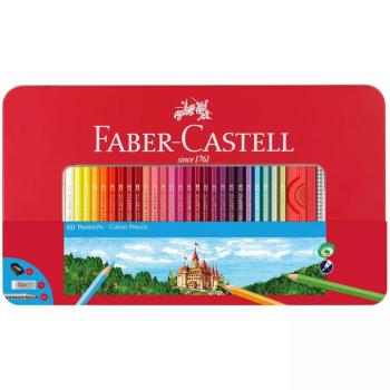 Faber-Castell: Színes ceruza szett fém dobozban 60db-os kép