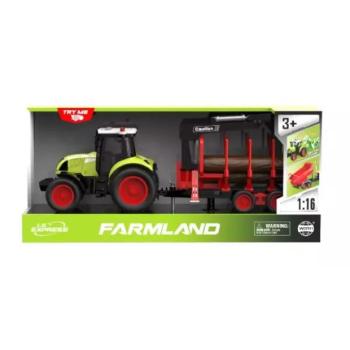 Faszállító traktor hang- és fényhatásokkal kép