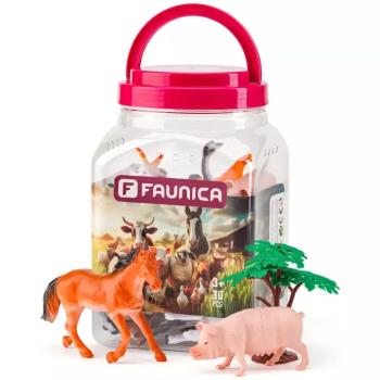 Faunica: Farm állatai játékszett vödörben - Woodyland kép