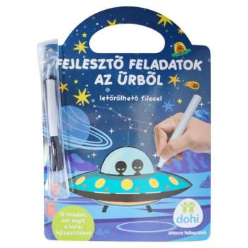 Fejlesztő feladatok az űrből letörölhető filccel - D-Toys kép