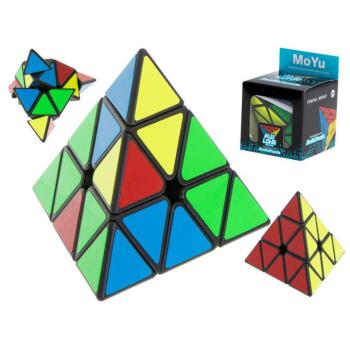 Fekete MoYu 3x3 piramis kocka kirakós logikai játék kép