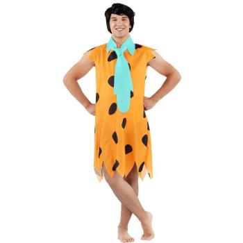 Férfi jelmez Frédi Flintstone Méret - felnőtt: Standard kép