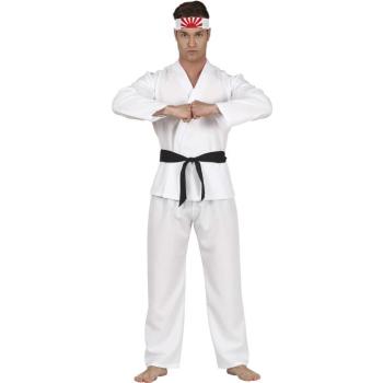 Férfi jelmez - Karate művész Méret - felnőtt: L kép