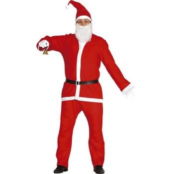 Férfi jelmez - Mikulás (Papa Noel) Méret - felnőtt: L kép
