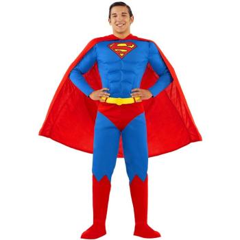 Férfi jelmez - Superman Méret - felnőtt: L kép