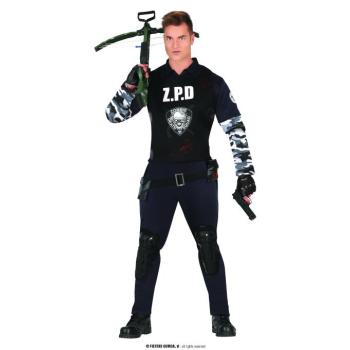 Férfi jelmez - Zombie rendőr Méret - felnőtt: L