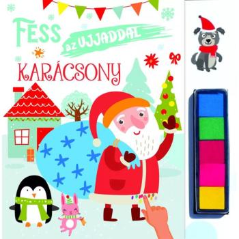 Fess az ujjaddal kifestőkönyv - Karácsony kép