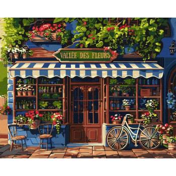 Festés számok szerin - Virágvölgy ©art_selena_ua 40 x 50 cm kép