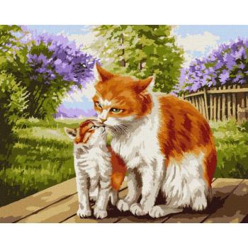 Festés számok szerint - Anya meglege ©Viktor Khomyak 40 x 50 cm
