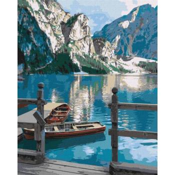 Festés számok szerint - Hegyi nyugalom 40 x 50 cm kép
