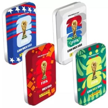 FifaWorldCup Matrica Kollekció Mini Fémdoboz - Többféle kép