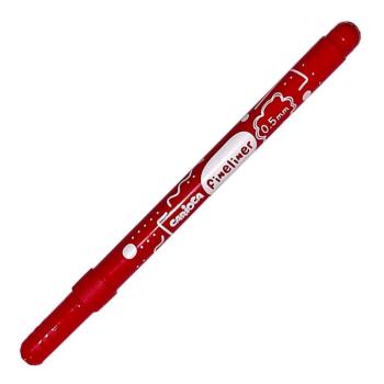 Fineliner tűfilc marker piros színű 0.5mm - Carioca kép