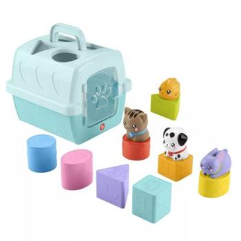 Fisher-Price: Kis kedvencek foglalkoztató - Állatkás formaválogató kép
