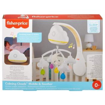 Fisher-Price: Nyugtató Felhők 2 az 1-ben kiságyforgó fénnyel és hanggal - Mattel kép