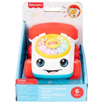 Fisher-Price: Tili-toli fecsegő telefon kisautó - Mattel kép