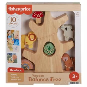 Fisher Price: Wood fa egyensúlyozó erdőcske - Mattel kép
