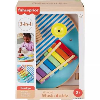 Fisher-Price: Wood Fa xilofonos zeneasztalka - Mattel kép