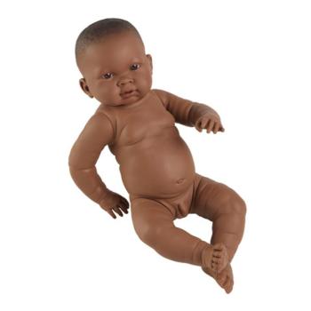 Fiú barnabőrű csecsemő baba 45cm kép