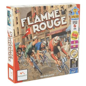 Flamme Rouge társasjáték, angol nyelvű kép