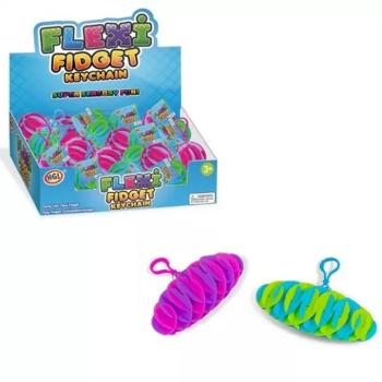 Flexi Fidget kulcstartó kétféle színben 1db kép