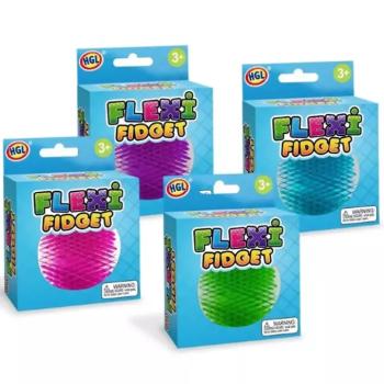 Flexi Fidget L stresszoldó játék többféle változatban 1db kép