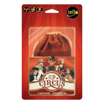 Flip Circus társasjáték, angol nyelvű kép