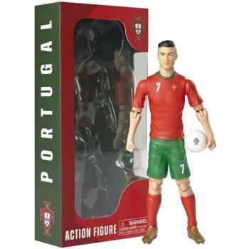 Focista akciófigura, 20 cm - Portugal, Ronaldo 7-es mezben kép