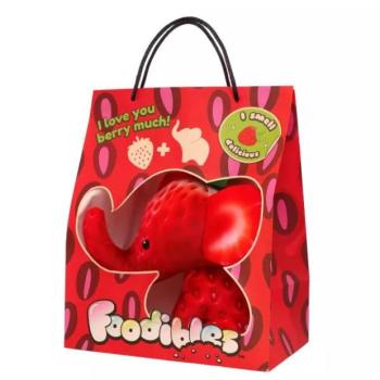 Foodibles illatos plüss: Eper Fáni nagy plüssfigura - 20 cm kép