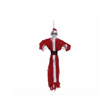 Függő dekoráció - Zombie Mikulás 90 cm kép
