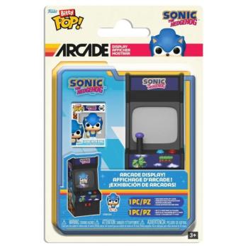 Funko Bitty POP! Arcade Cabinet - Sonic the Hedgehog figura kép