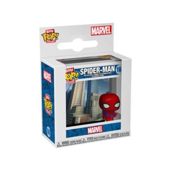 Funko Bitty POP! Deluxe: Spider Man (Cityscape) figura kép