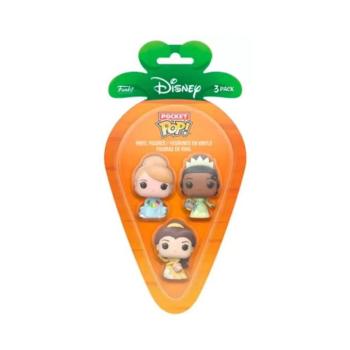 Funko Carrot Pocket POP! Disney - Cinderella/ Belle/ Tiana figura kép
