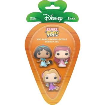 Funko Carrot Pocket POP!: Disney - Rapunzel/ Ariel /Jasmine figura kép